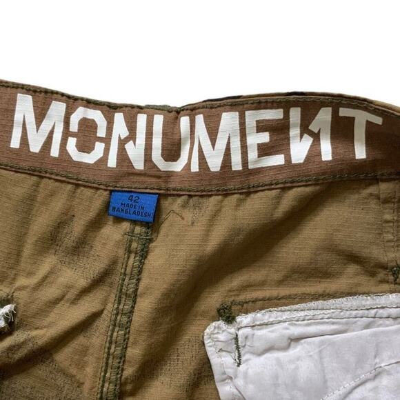 Monument Army Camo Cargo Short Men's Size 42 New - Picture 9 of 12